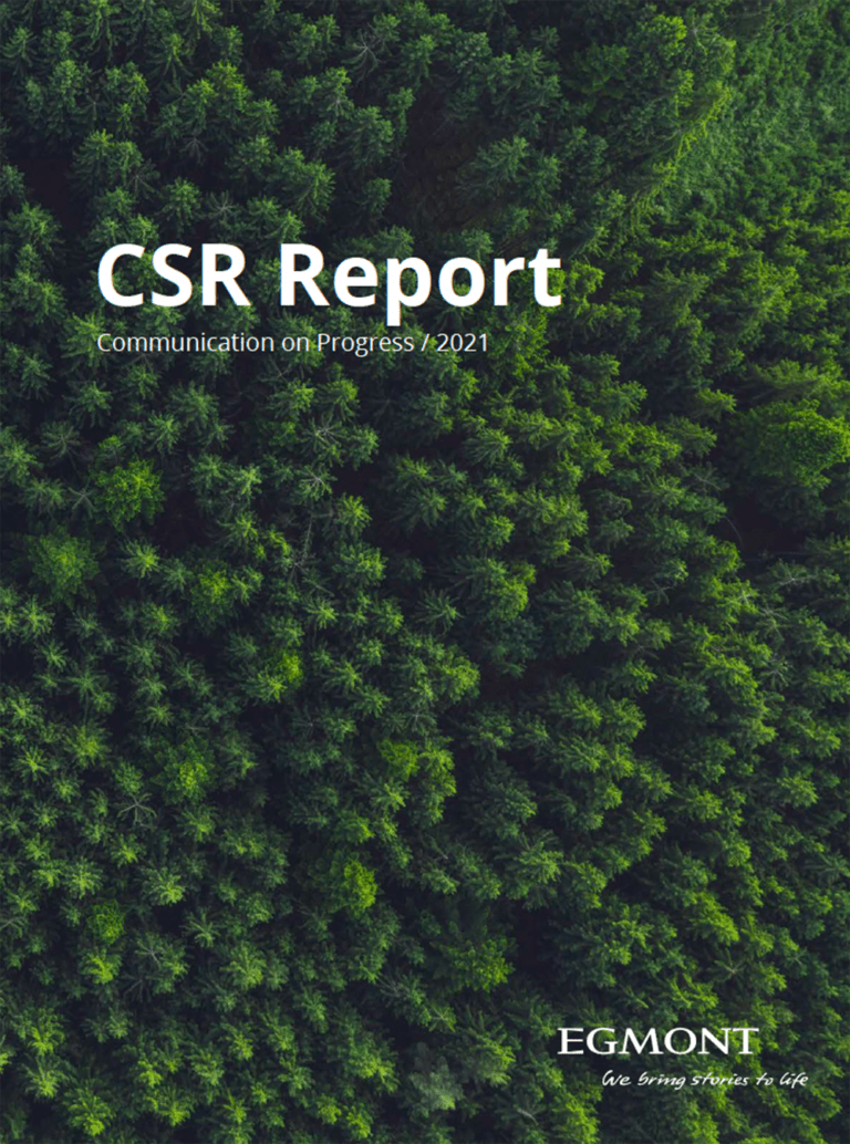 Forsiden af CSR Report 2021