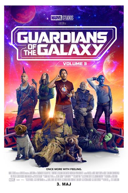 Forside billede på filmen "Guardians of the galaxy"