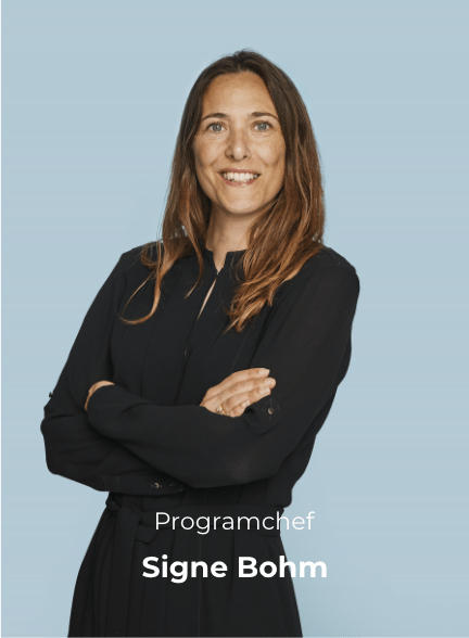 Signe Bohm - programchef - Fonden